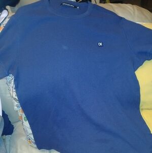 Calvin Klein Men's Navy Tee